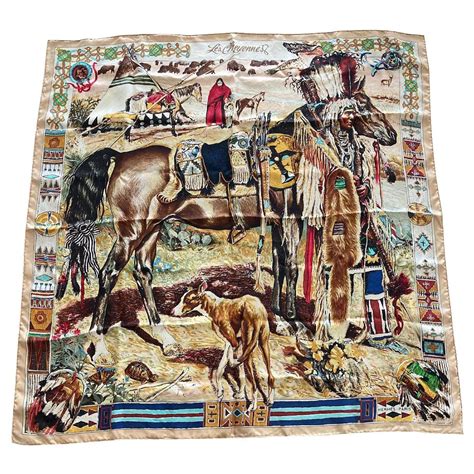 les cheyennes hermes scarf|Hermes Les Cheyennes Scarf .